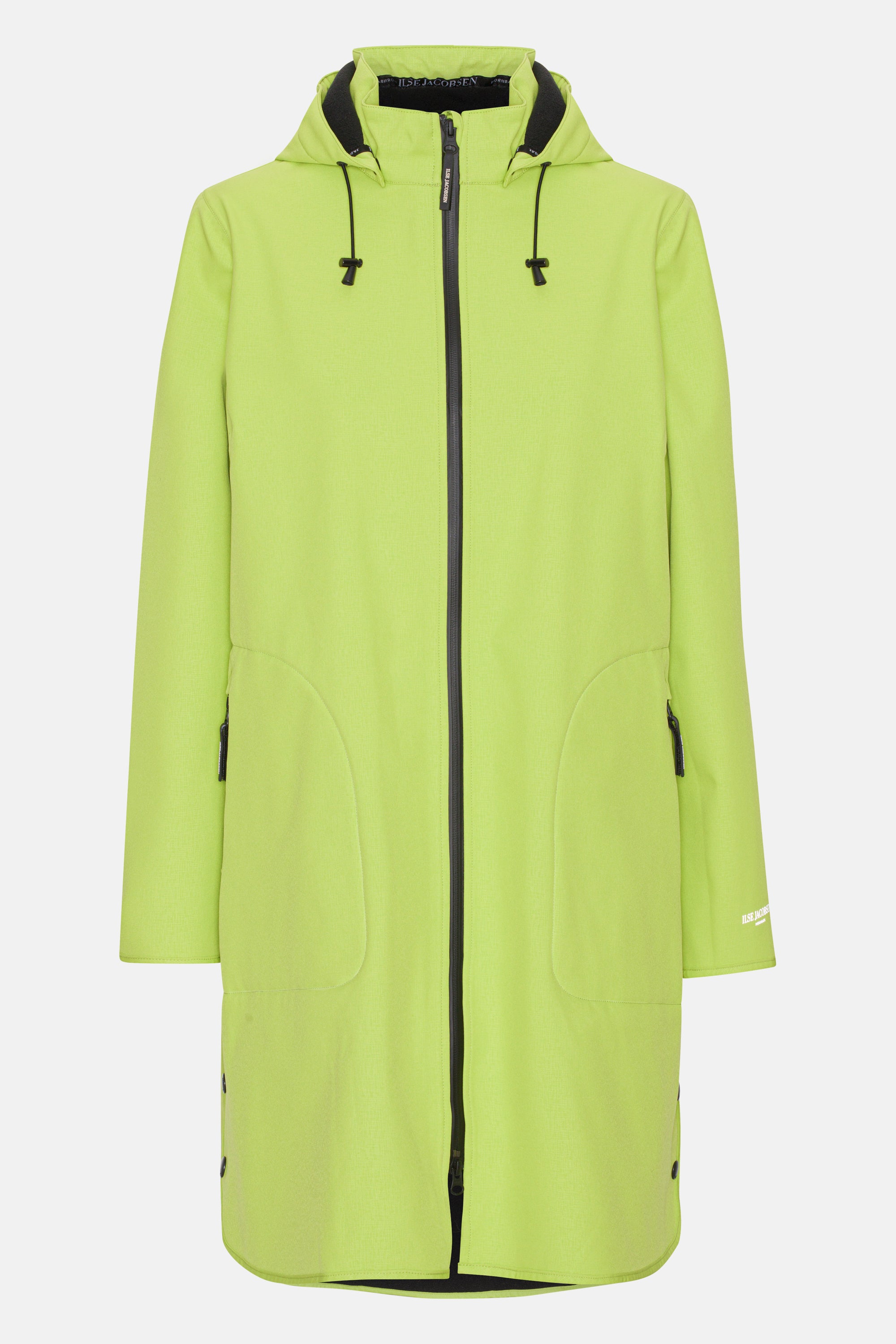 Softshell Regnjakke A-fasong - Lime Green